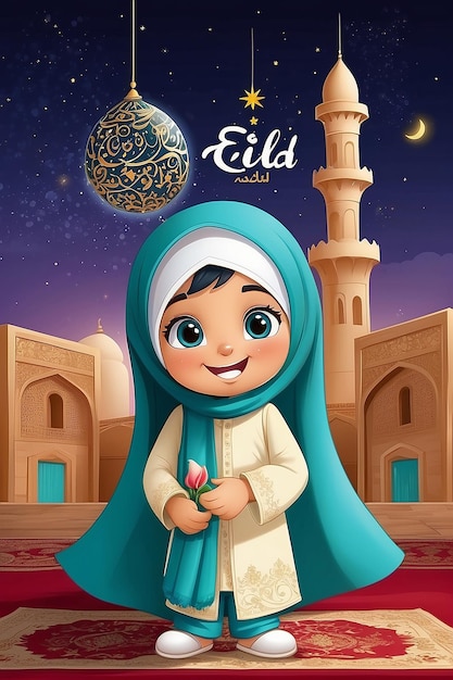 Background of Happy Eid alFitr