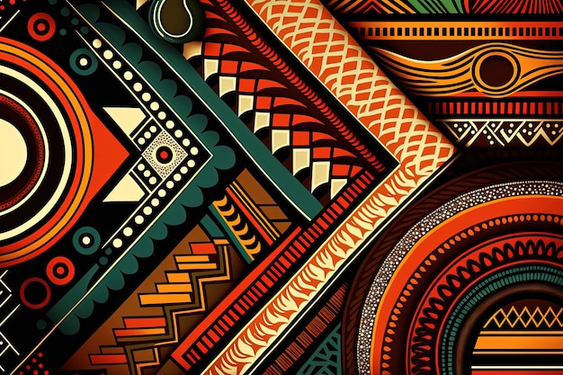 African Fabric Wallpaper and Home Decor  Spoonflower