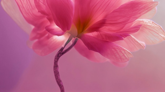 Background image created with a macro shot of a pink flower