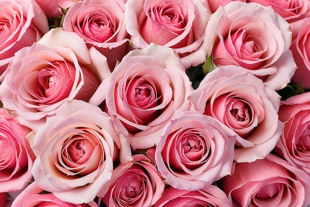 Background image of pink roses