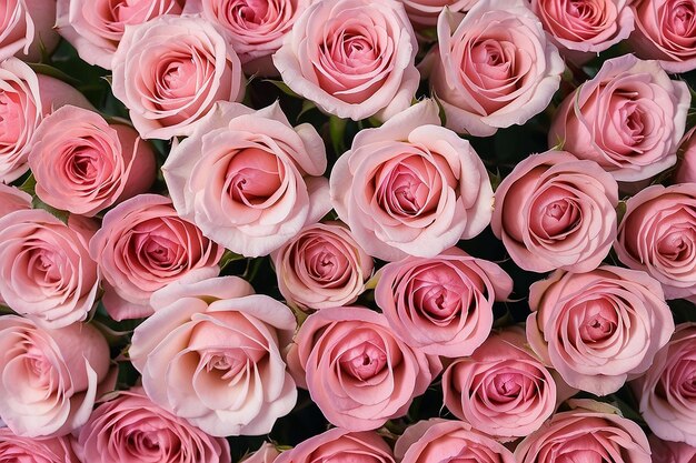 Background image of pink roses