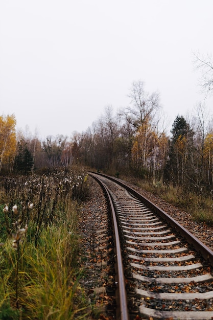 Background image of a railway track