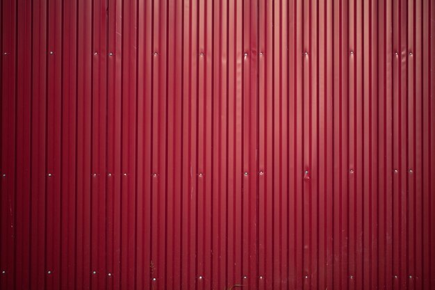 Sfondo di foglie di ferro rosso. esempio di semplice recinzione