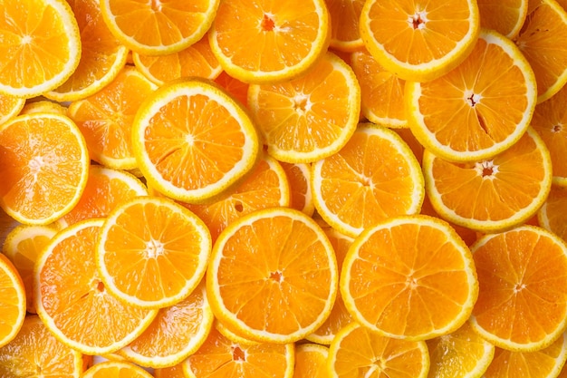 the background is orange slices