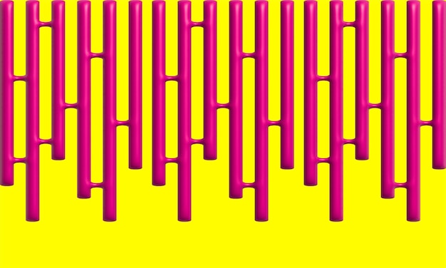 The background is yellow with a spreading of pink jelly chewing gum substance