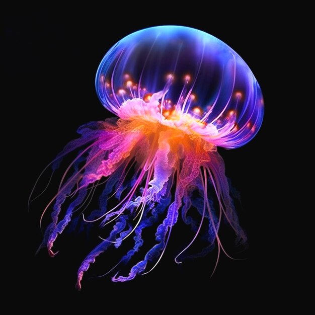 background for jellyfish