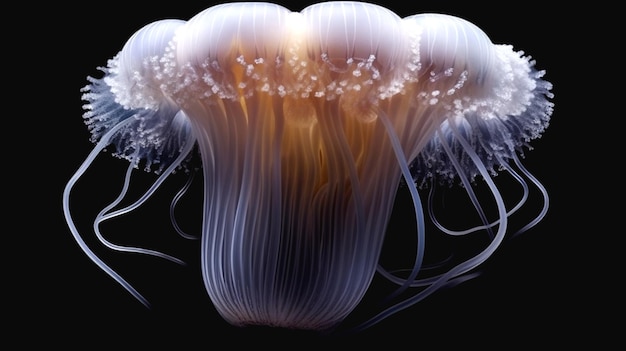 background for jellyfish