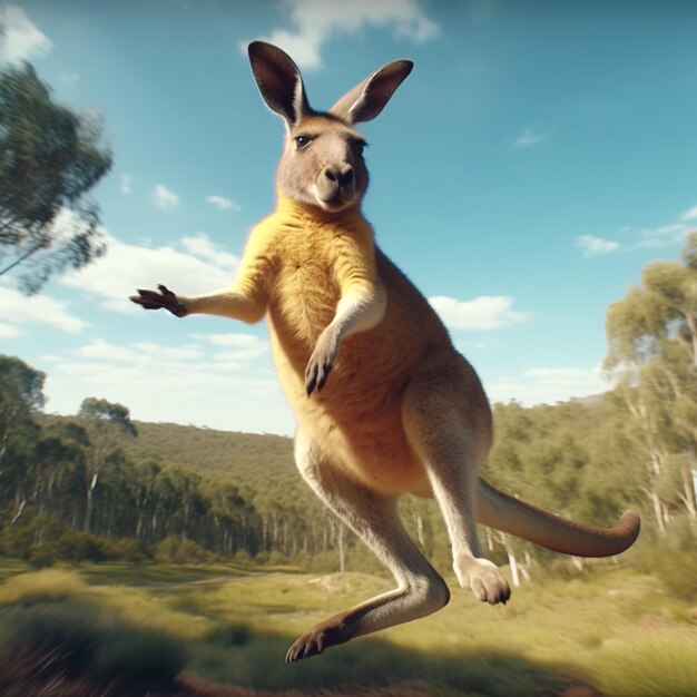 background for kangaroo