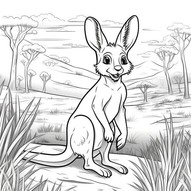 background for kangaroo