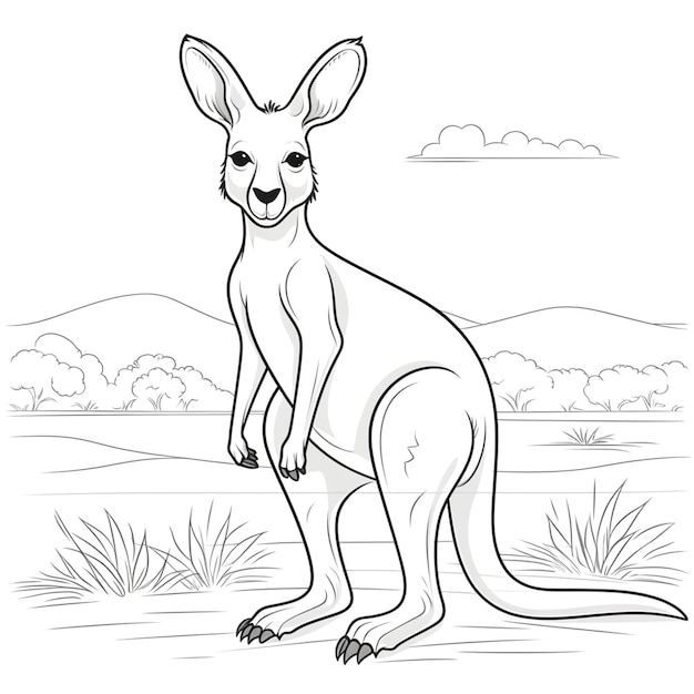 фон для кенгуру