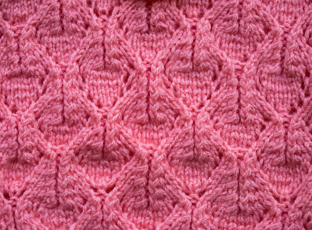 Background knitted sweater close-up. Knitwear texture.