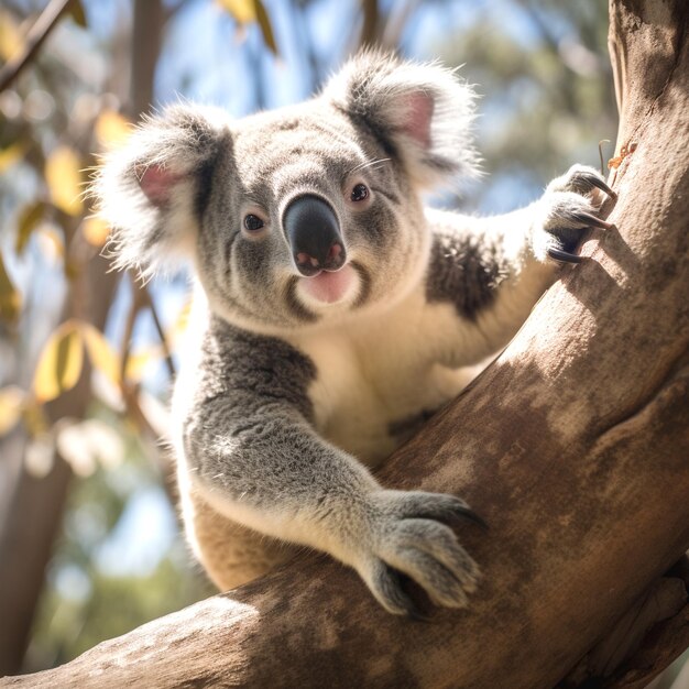 Foto sfondo per il koala