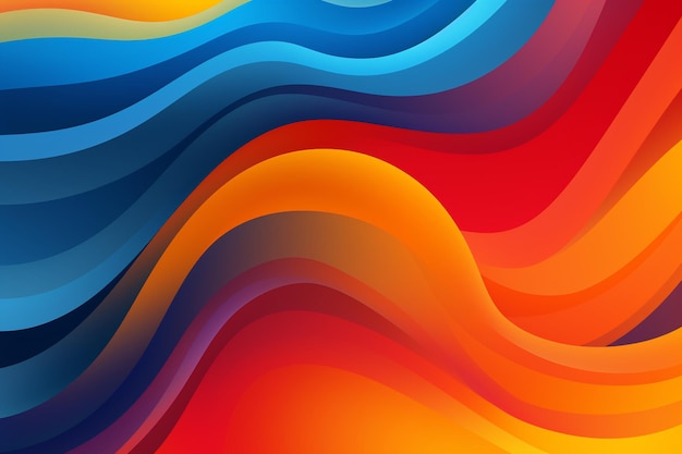 Background line abstract gradient colorful style