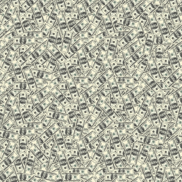 Background of a lot of dollar bills