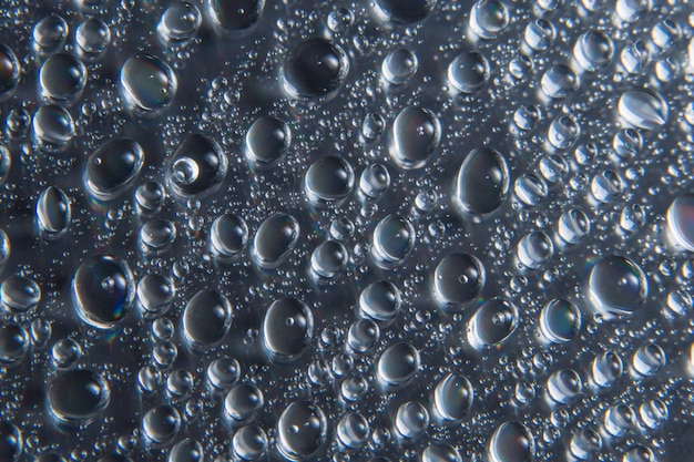 Foto macro goccia d'acqua di sfondo