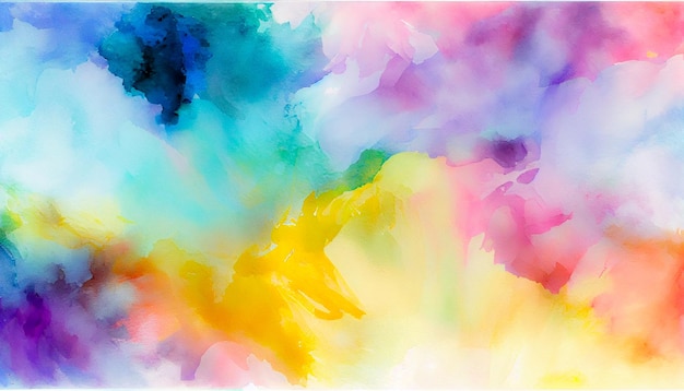 Background made with abstract watercolor colorful digital abstract painting