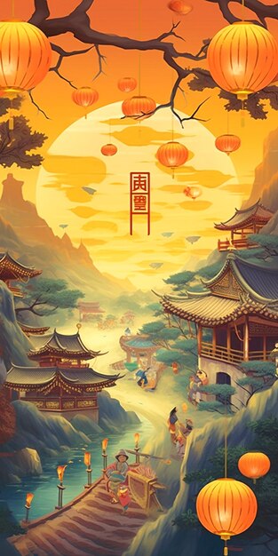 中秋節の背景