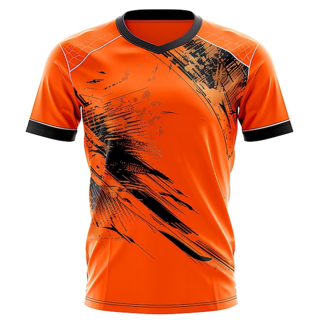 Photo background motif soccer jersey design for sublimation