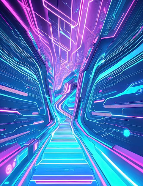 Background neon