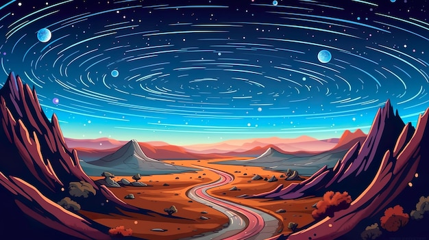 Photo background neutron stars and pulsars the mesmerizing allure of neutron stars in an illustration featuring abstract backgrounds and an engaging banner generative ai