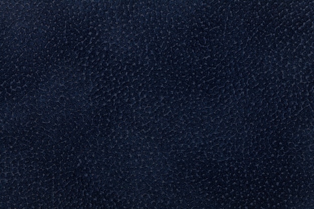 Фон темно-синей ткани украшен шерстью животного.