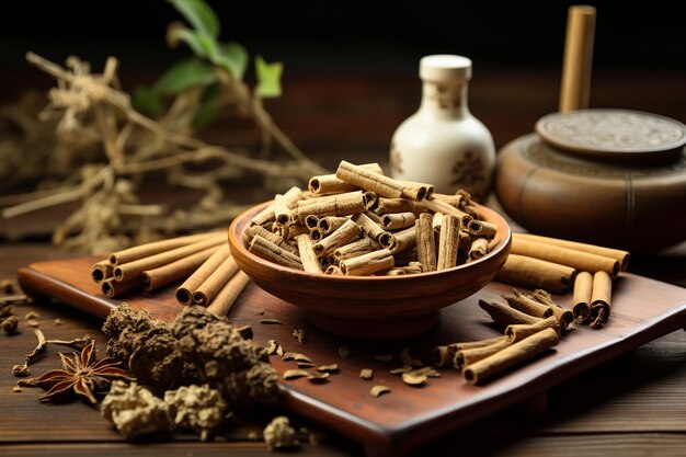 Фото История moxibustion и китайской травяной медицины