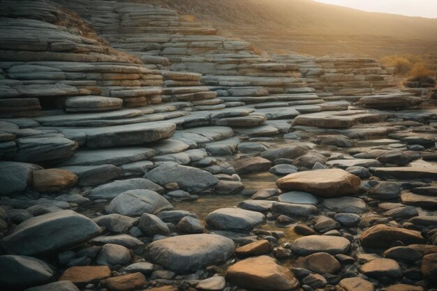 写真 石の表面の背景 ar c