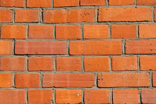 Background of old brown vintage brick wall