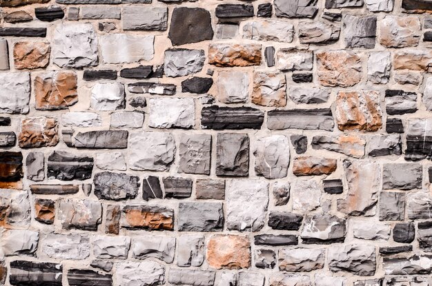 Background of Old Grunge Brick Wall Texture