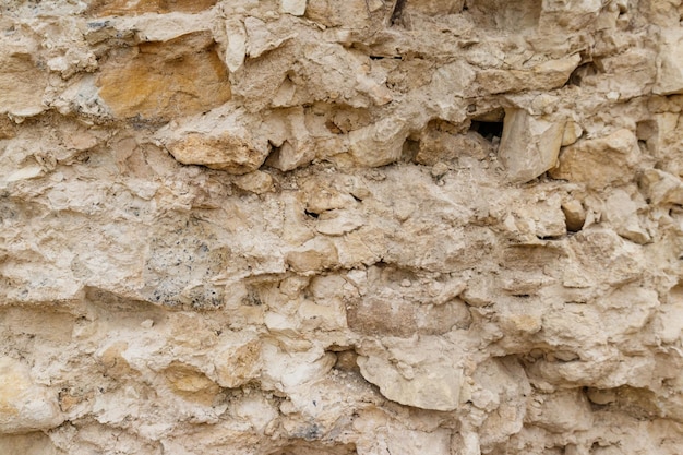 Background of the old stone wall