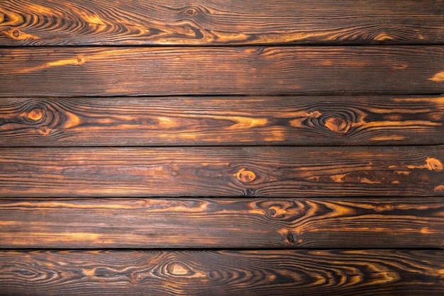 Background of old wooden brown textured planks
