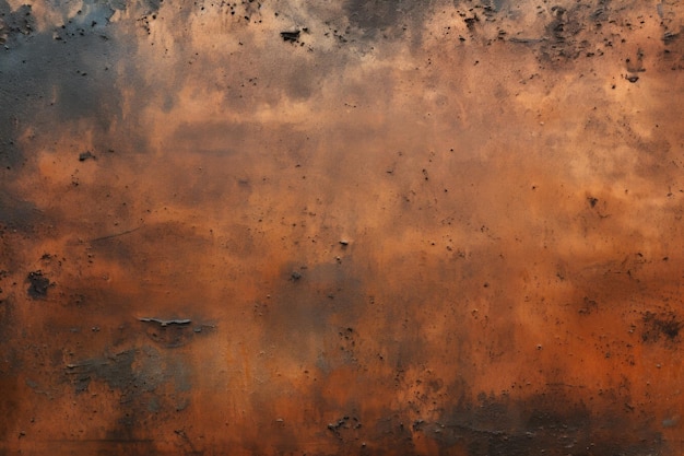 background oxidised copper sheet