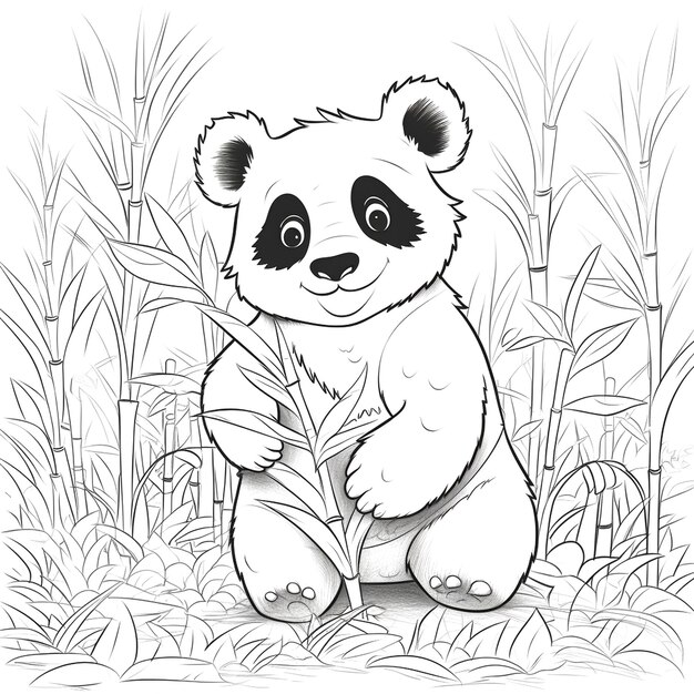 background for panda