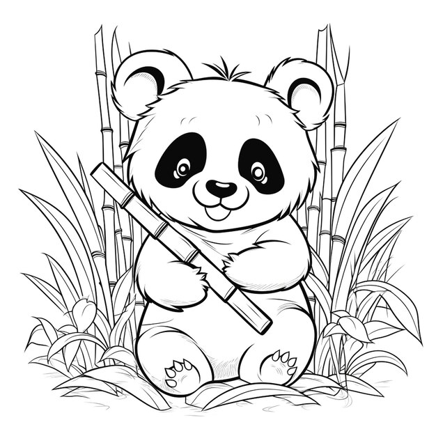 background for panda