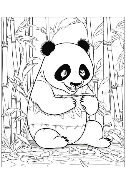 background for panda