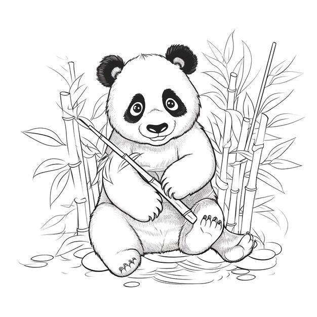 background for panda