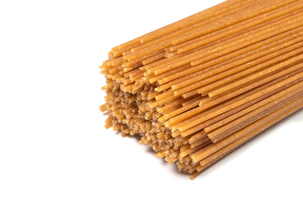 Background of pasta closeup spagetti