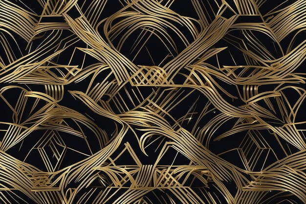 Photo background pattern seamless geometric line abstract gold luxury color vector