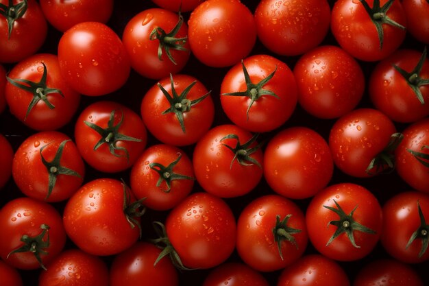 A background photo of Tomatoes Generative AI