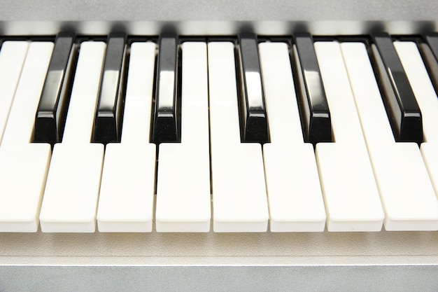 Background of piano keyboard