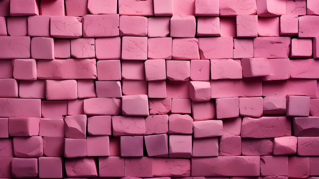 분홍색 벽돌 벽 벽돌 질감의 배경