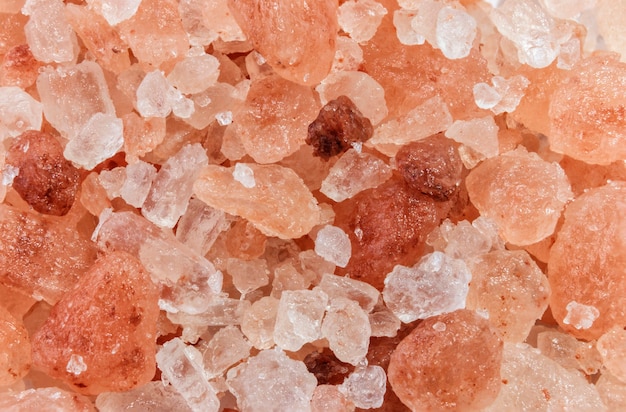 Background of pink himalayan salt