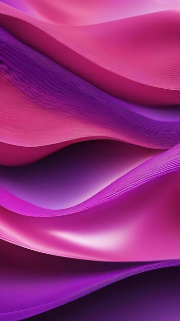 A background of a purple and pink wavy pattern perfect for use as an abstract backdrop generative ai