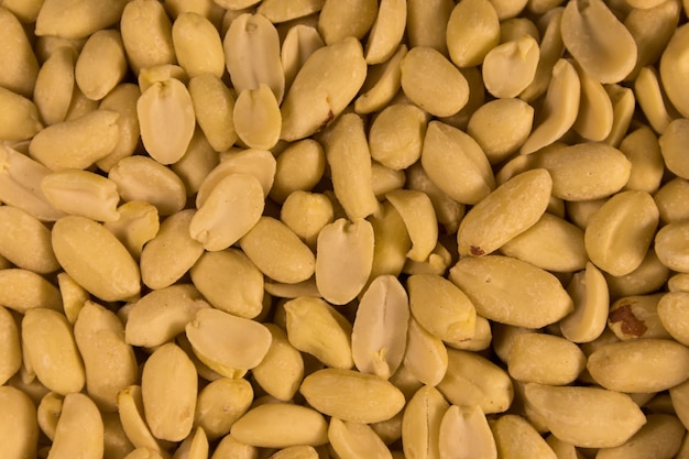 Background of the raw peeled peanut