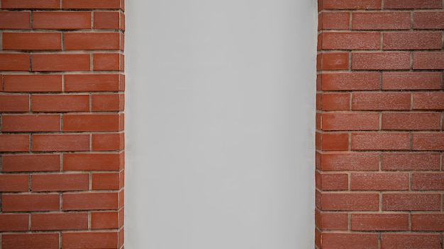 background of red brick wall texture