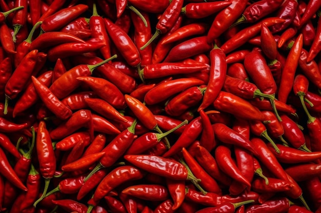 Photo background red chili big chili