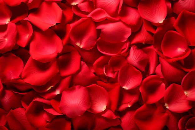 background red rose petals