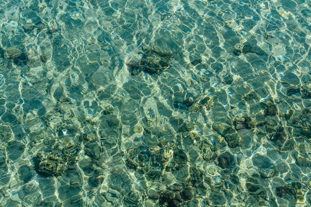 紅海の水面の背景