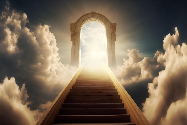 Background in religion Heavens entrance escalator to the heavens How to succeed