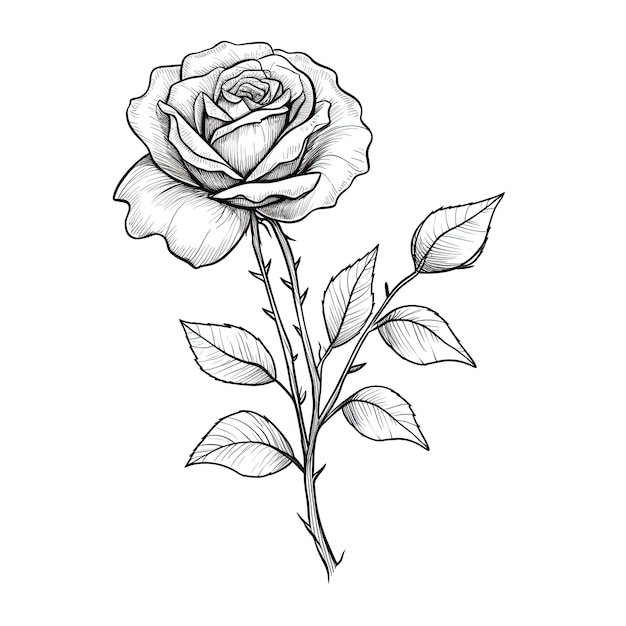 Background rose ai generated